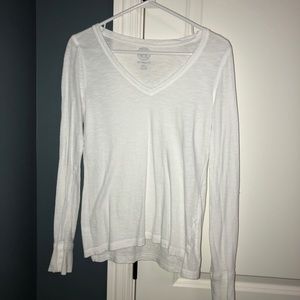 plain white long sleeve